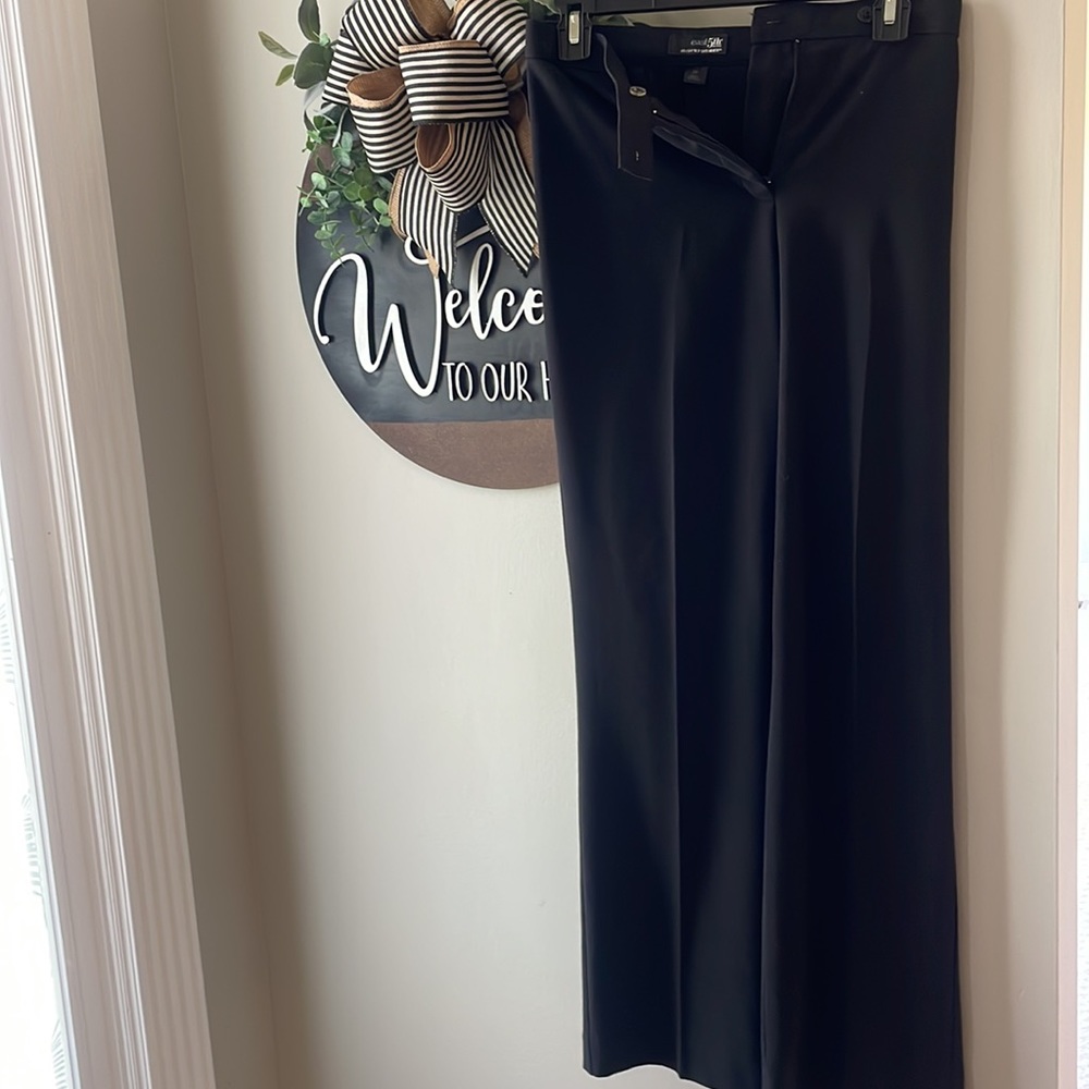 Black suit pants